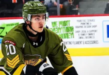CHL. Результативный балл Арсения Пронина помог «Норт-Бэю» одолеть «Брэмптон»