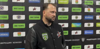 Георгий Рязанцев: Очень напряженный матч, особенно вторая его половина, когда «Витебск» добавил