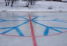 Видео: «Сибирь» провела матч на озере