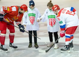Видео: Сборная Беларуси уступила олимпийской сборной России