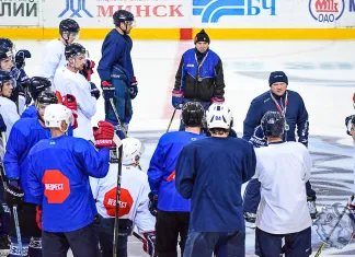 Фото: «Динамо-Молодечно» провело первую тренировку на льду