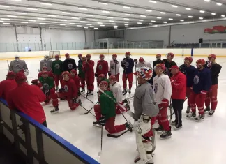 Хоккеисты минской «Юности» вышли на лёд
