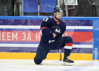 22-летний белорусский нападающий забил дебютную шайбу в КХЛ