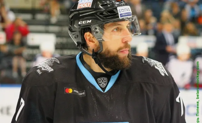 Александр Китаров забросил первую для себя шайбу в нынешнем сезоне КХЛ