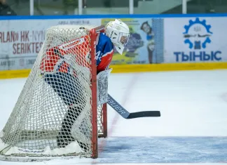 Белорусский вратарь оформил третий подряд «сухарь» в чемпионате Казахстана