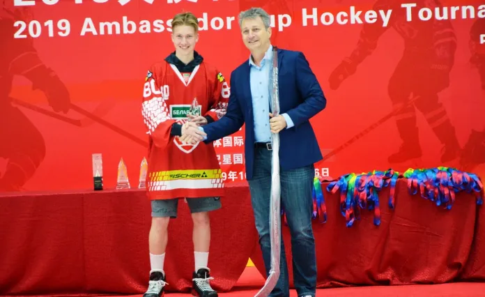 Турнир в Китае: Лучшим вратарем признан игрок юношеской (U17) сборной Беларуси