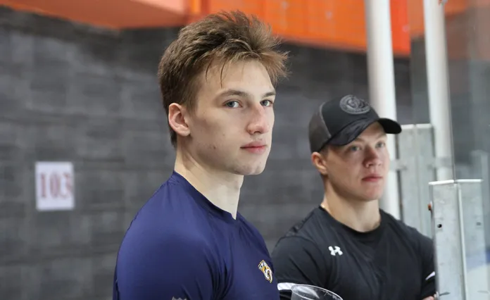 20-летний белорусский защитник провёл дебютную шайбу в КХЛ