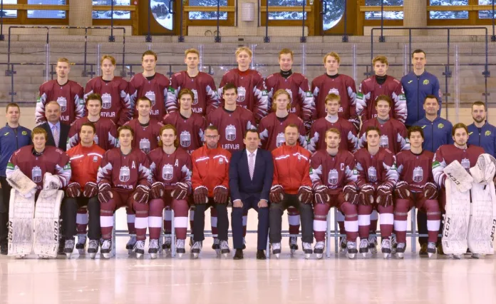 Стал известен состав молодежной сборной Латвии на турнир в Бобруйске