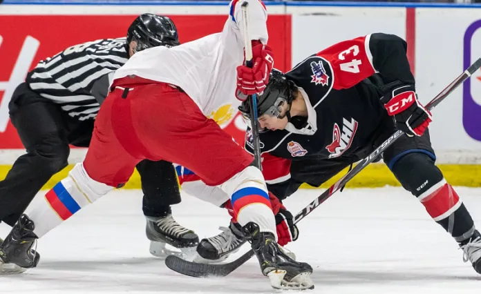 Молодежная сборная России в дополнительной серии буллитов проиграла Суперсерию в Канаде