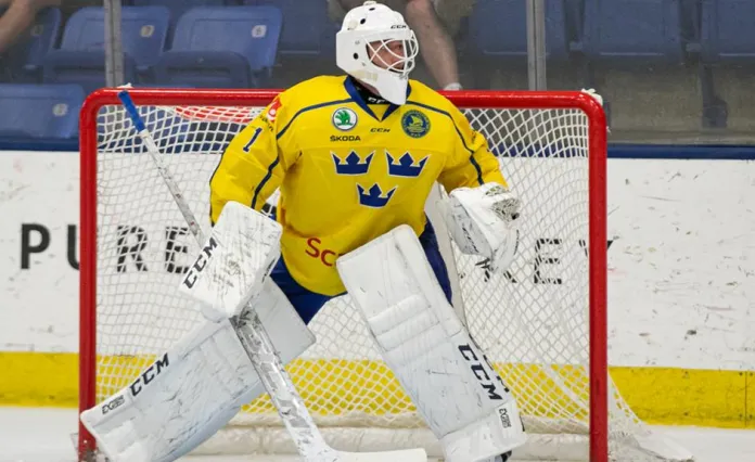 Стал известен предварительный состав сборной Швеции на молодежный чемпионат мира