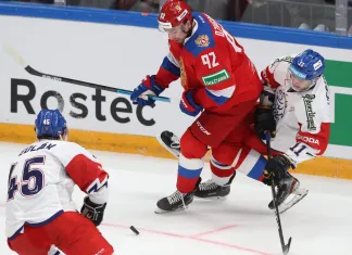 Сборная России в серии буллитов одолела Чехию на Кубке Первого канала 