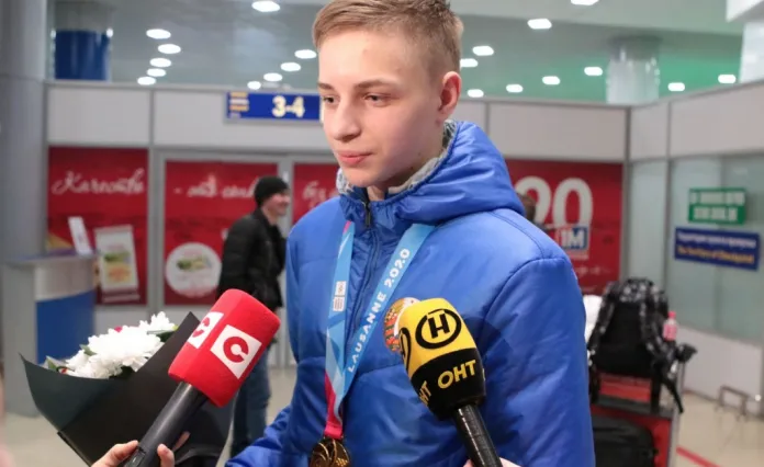 Хоккеист Илья Корзун поделился эмоциями от золота зимних юношеских Олимпийских игр
