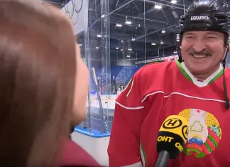 Александр Лукашенко: Хоккей - лучшее антивирусное лекарство!