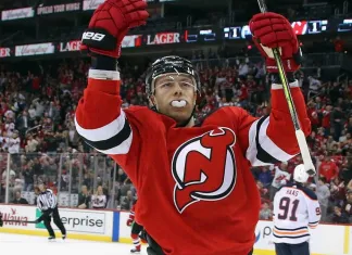Никита Гусев оценил свой дебютный сезон в НХЛ и американский юмор