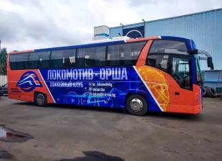 Оршанский «Локомотив» представил новый автобус