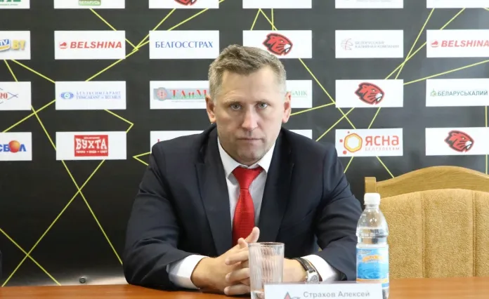 Алексей Страхов прокомментировал победу над «Лидой»