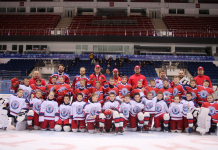 «Юность» при поддержке ФХБ провела мастер-класс для воспитанников своей хоккейной школы