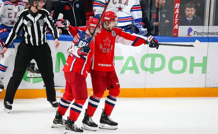 ЦСКА снова одержал победу над СКА, счет в серии 2:0