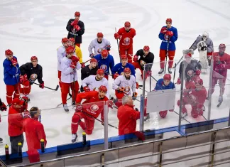 20 хоккеистов сборной Беларуси отправились в Будапешт
