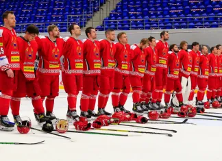 Хоккеисты сборной Беларуси определились с игровыми номерами на ЧМ-2021