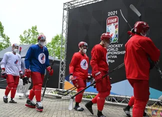 Стали известны сочетания звеньев сборной России на второй тренировке перед ЧМ-2021