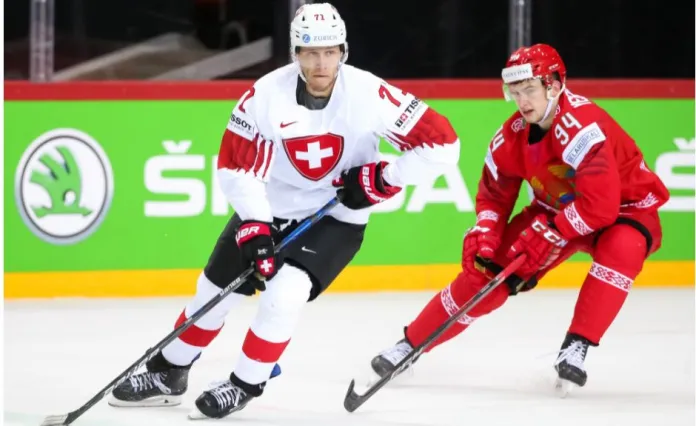 Два защитника сборной Беларуси в матче с Швейцарией заработали в сумме «-9»