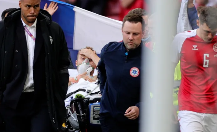 «Монреаль» поддержал Кристиана Эриксена, который потерял сознание во время футбольного матча Евро-2020