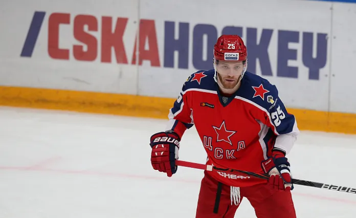 Форвард сборной России прокомментировал возвращение в ЦСКА из НХЛ