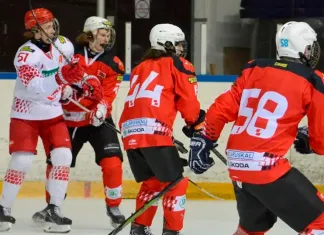 Юниорская сборная Беларуси в товарищеском матче разгромила «Пинских ястребов»