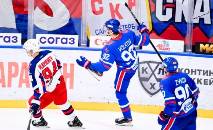 ЦСКА уступил в овертайме СКА и остальные результаты матчей в КХЛ за 22 декабря