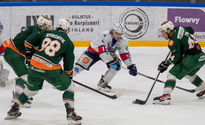 Иван Рыбчик провел полезный матч в плей-офф второго дивизиона Финляндии