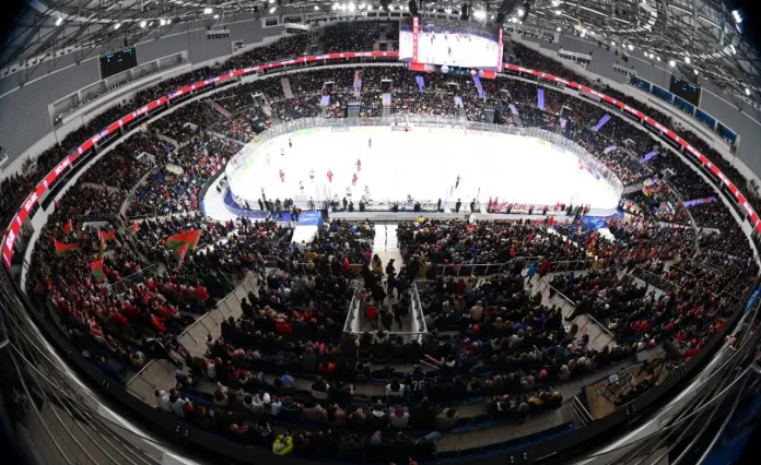 «Минск-Арена» собрала больше 15 тысяч зрителей на седьмой матч финала