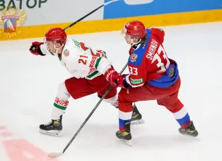 Сборная Беларуси в овертайме уступила команде России