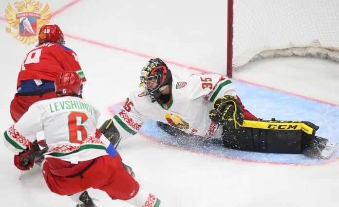Сборная Беларуси проиграла команде России на турнире в Санкт-Петербурге