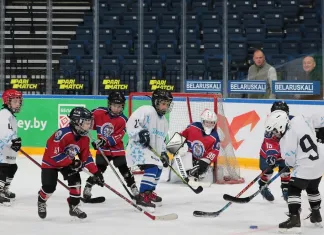 На «Минск-Арене» прошел турнир «Blazing Ice» среди детей 2014 г.р.